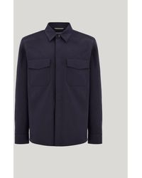 Canali - Nuvola Relaxed Fit Pure Cotton Overshirt - Lyst