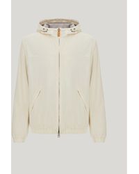 Canali - Nuvola Jacke Mit Kapuze Aus Technischem Gewebe - Lyst