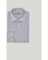 Canali - Impeccabile And Cotton Micro-Plaid Regular-Fit Shirt - Lyst