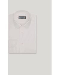 Canali - Stretch Cotton-Blend Shirt With Pointed Collar - Lyst
