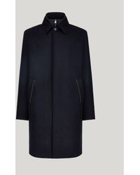 Canali - Impeccabile Pure Wool Car Coat With Inner Puffer Jacket - Lyst