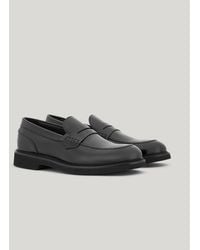 Canali - Calfskin Penny Loafers With Eva Sole - Lyst