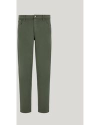 Canali - Levante Comfort Cotton Microtwill Regular-Fit Pants - Lyst