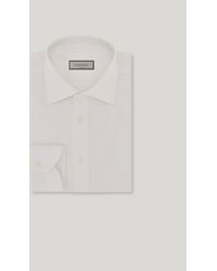 Canali - Regular-Fit Cotton Shirt With Micro-Structure - Lyst