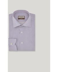 Canali - And Striped 140/2 Cotton Regular-Fit Formal Shirt - Lyst