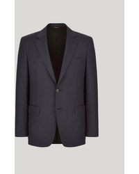 Canali - Charcoal Pure 150's Wool Blazer - Lyst