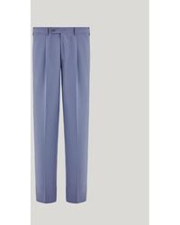 Canali - Impeccabile Regular Fit Wool Trousers - Lyst