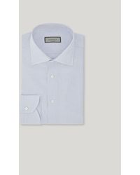 Canali - Impeccabile And Light Cotton Micro-Check Regular-Fit Shirt - Lyst