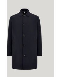 Canali - Technical Fabric Car Coat - Lyst