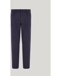 Canali - Melange Five Pocket Pants - Lyst