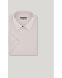 Canali - And Striped Seersucker Cotton Slim-Fit Shirt - Lyst
