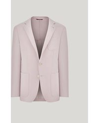 Canali - Linen And Silk Single-Breasted Modern-Fit Kei Jacket - Lyst