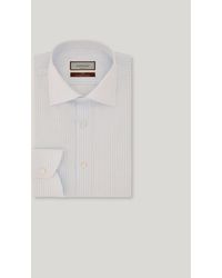 Canali - And Light Striped Regular-Fit 170/2 Cotton Formal Shirt - Lyst