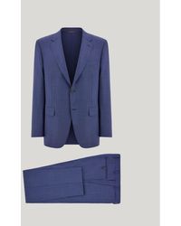 Canali - 150's Wool Overcheck Motif Regular-Fit Suit - Lyst