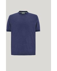 Canali - Impeccabile Super 120's Melange Wool T-Shirt - Lyst