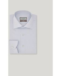 Canali - And Light Regular-Fit 140/2 Checked Cotton Formal Shirt - Lyst
