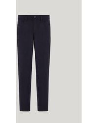Canali - Impeccabile Wool Flannel Five-Pocket Trousers - Lyst