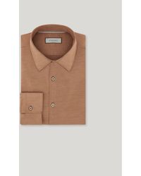 Canali - Light Impeccabile Jersey Wool Regular-Fit Shirt - Lyst