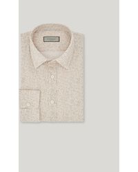 Canali - And Printed Linen And Cotton Regular-Fit Shirt - Lyst