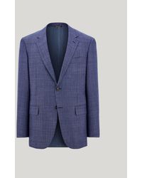 Canali - And Light Silk And Cashmere Regular-Fit Overcheck Jacket - Lyst