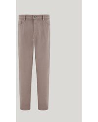 Canali - Hazelnut-Coloured Regular-Fit Five-Pocket Trousers - Lyst