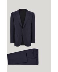 Canali - Impeccabile 150's Wool Micro-Check Regular-Fit Suit - Lyst