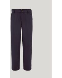 Canali - Tapered Fit Cotton Chino Pants From The Nuvola Collection - Lyst