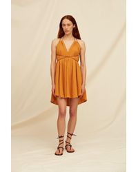Caravana - Mahahual Mini Dress Artisanal Cotton - Lyst