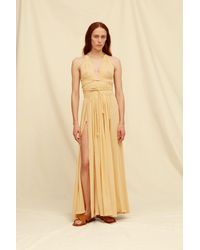 Caravana - Hera Gauze Maxi Dress Cotton Gauze - Lyst