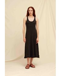 Caravana - Otse Midi Dress Cotton Jute - Lyst