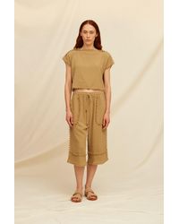 Caravana - Xithi Shorts Cotton Jute - Lyst