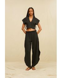 Caravana - Amro Cropped Top Cotton Jute - Lyst