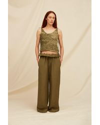 Caravana - Siintun Pants Linen Cupro - Lyst