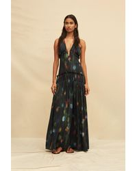 Caravana - Naluma Maxi Dress Lyocell Ramie - Lyst