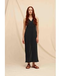 Caravana - Xitso Long Dress Cotton Jute - Lyst