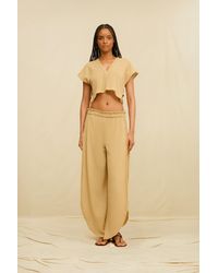Caravana - Amro Top Artisanal Cotton Jute - Lyst