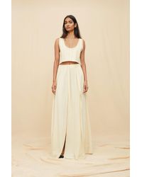 Caravana - Avani Crop Vest Artisanal Cotton - Lyst