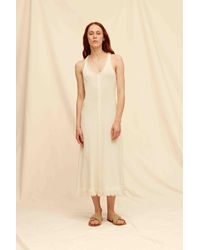 Caravana - Otse Midi Dress Cotton Jute - Lyst
