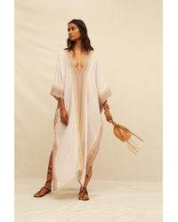 Caravana - Nomada Kaftan Cotton Gauze - Lyst