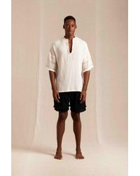 Caravana - Ekab Shirt Cotton Jute - Lyst