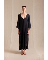 Caravana - Akatek Long Dress Cotton Jute - Lyst