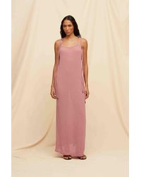 Caravana - Konik Dress Cotton Gauze - Lyst