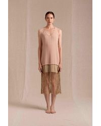 Caravana - Wari Dress Cotton Jute - Lyst