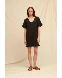 Caravana - Kantsak Mini Dress Cotton Jute - Lyst
