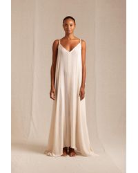 Caravana - Akbal Maxi Dress Cotton Gauze - Lyst