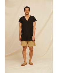 Caravana - Tsiibol Shirt Cotton Jute - Lyst