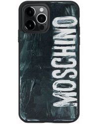 Moschino - Cover iphone 12 pro max painting nera - Lyst