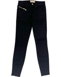 Kaos - Jeans "lucy" nero in di cotone - Lyst