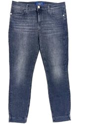 Kaos - Jeans in denim di cotone - Lyst