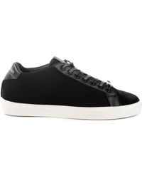 Leather Crown Primavera Estate 2019 sneakers aero bianche e nere - MBRDL 303